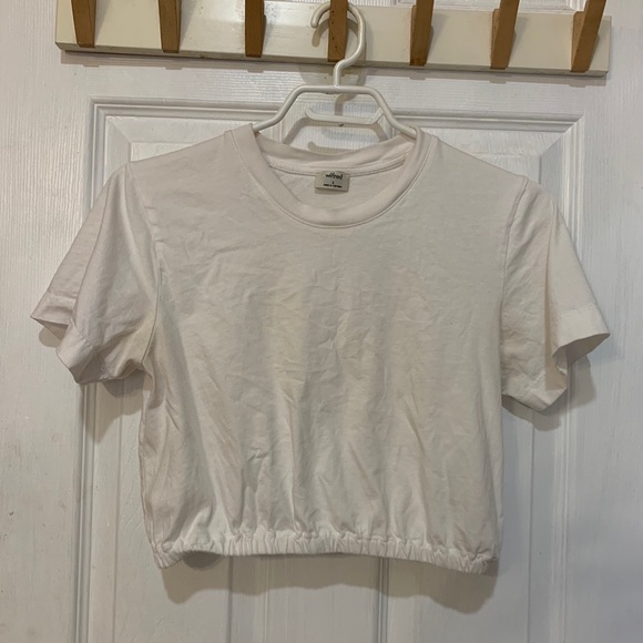 Wilfred Cropped white Tee size 2
